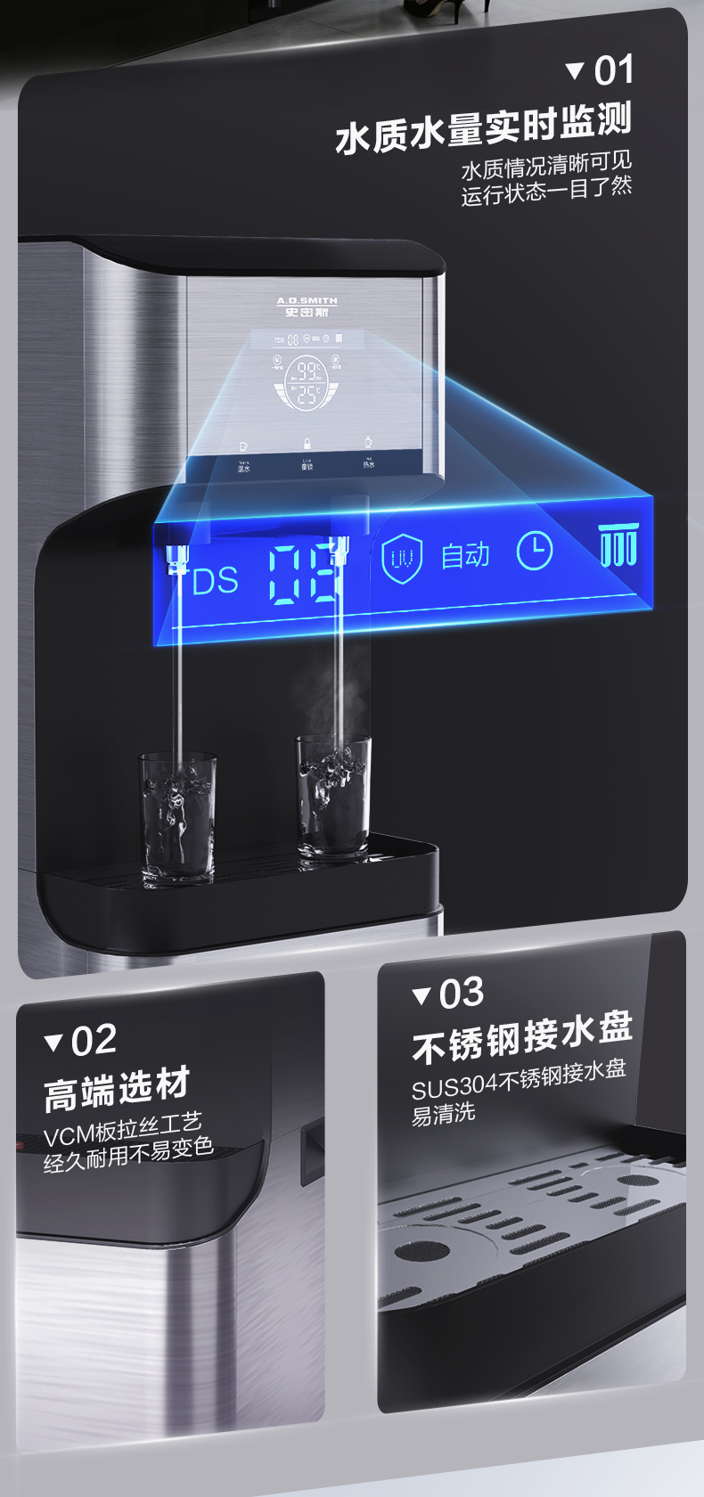 供30-50人 BZR600-A5 A.O.史密斯商用净水器 详情图 12