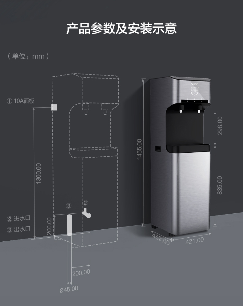 供30-50人 BZR600-A5 A.O.史密斯商用净水器 详情图 20