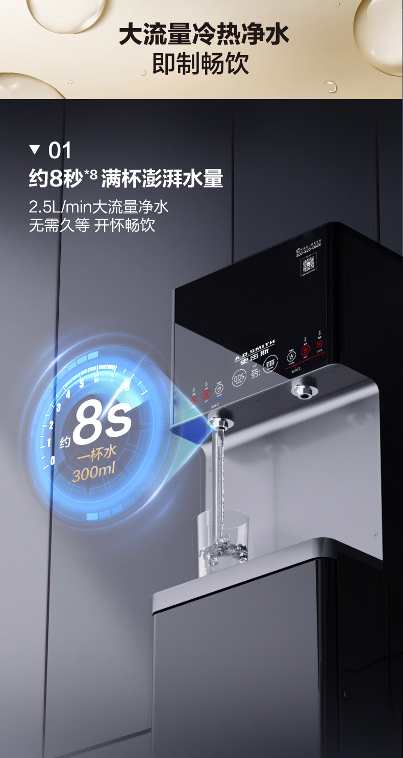 A.O.史密斯商用净水黑金刚系列BZR1000-T801 详情图 7