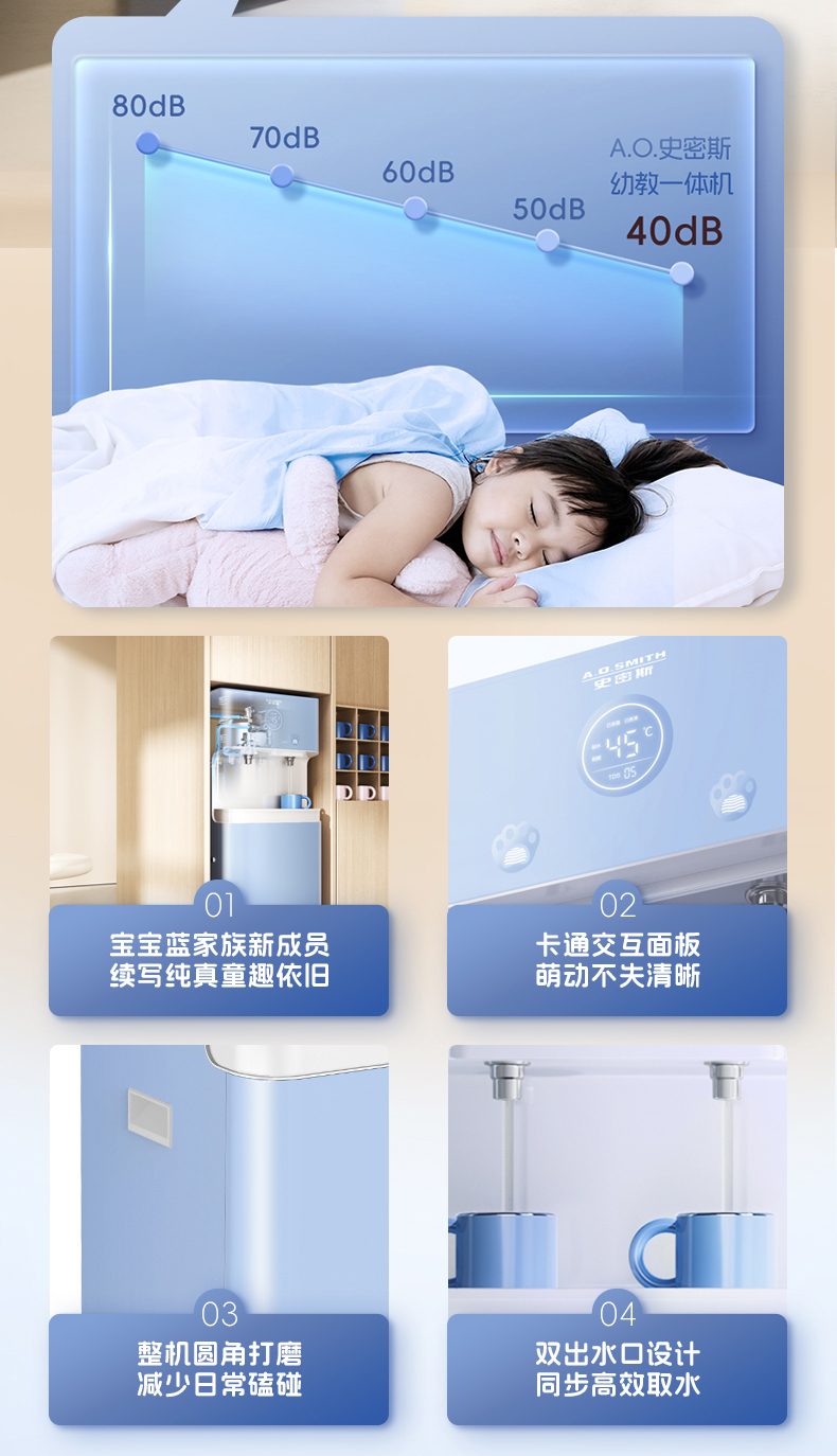 A.O.史密斯商用净水幼教一体机BZR600-S6 详情图 14