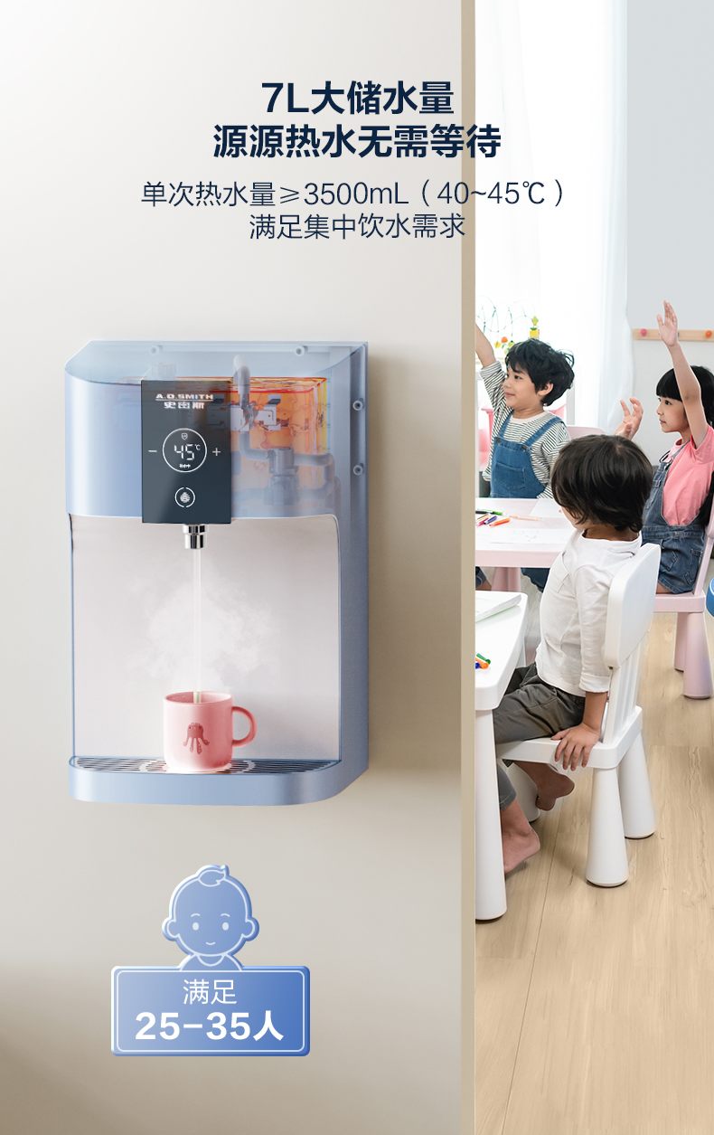 A.O.史密斯商用净水幼教壁挂机BG-H6 详情图 6