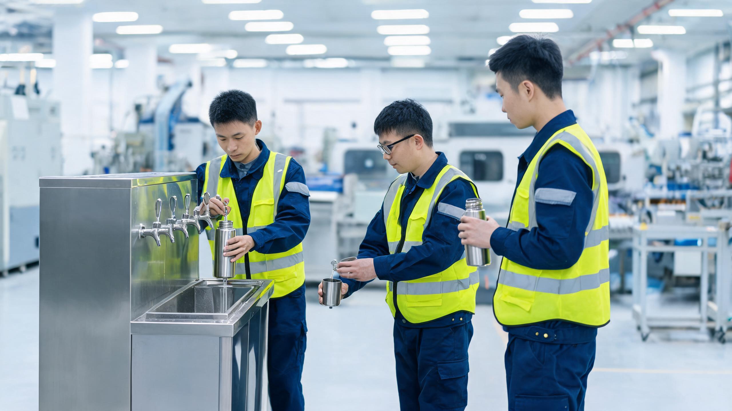 工厂车间员工饮水怎么解决?给厂务行政的直饮水改造方案